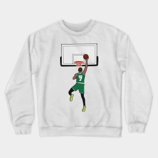 monster slam dunk by jaylen Crewneck Sweatshirt